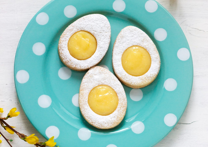 Linecké vajíčka s citrónovým krémom recept