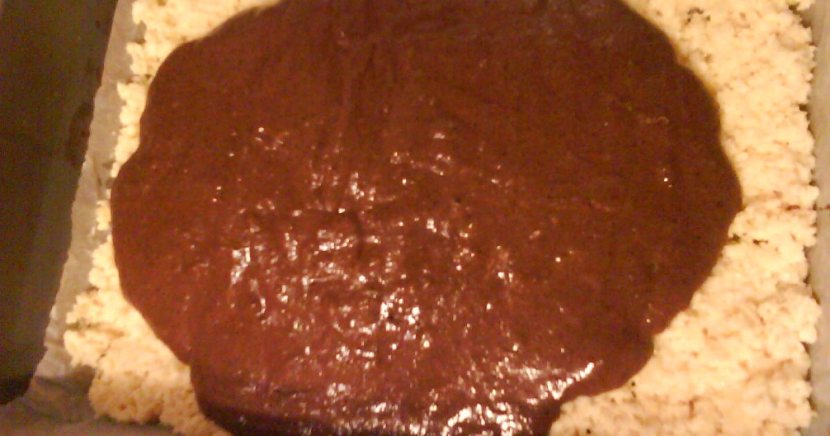 Tvarohovo-čokoládový prevrátený koláč, fotogaléria 8 / 11.