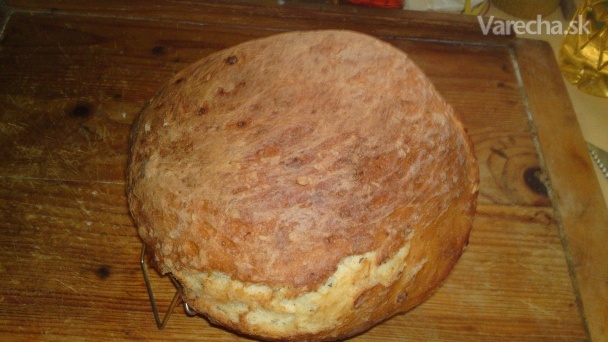 Domáci chlieb so zemiakovou kašou (fotorecept) recept