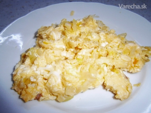 Praženica z prepeličích vajíčok (fotorecept) recept