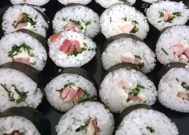 Pikantné bryndzové sushi rolky recept