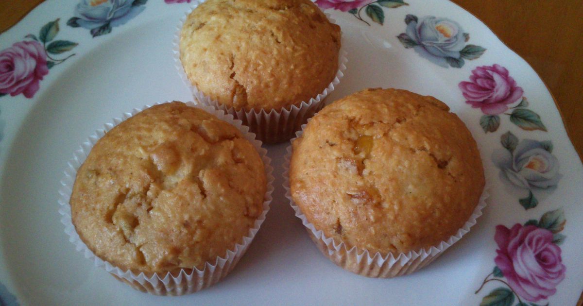 Kokosové muffiny s džemom, fotogaléria 1 / 1.