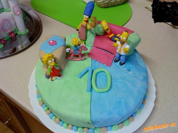 torta pre syna k 10 narodeninam