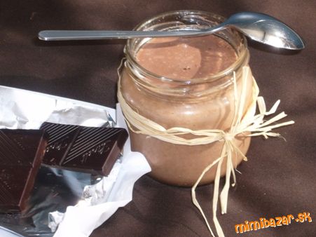 Domáci čokoládový jogurt dezert termix