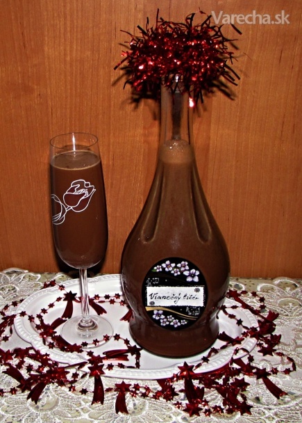 Vianočný čokoládový likér (fotorecept) recept
