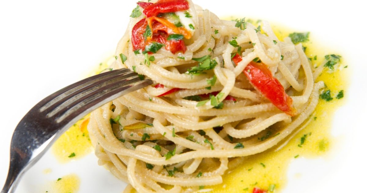 Cestoviny aglio e olio e peperoncinoe, fotogaléria 1 / 1.