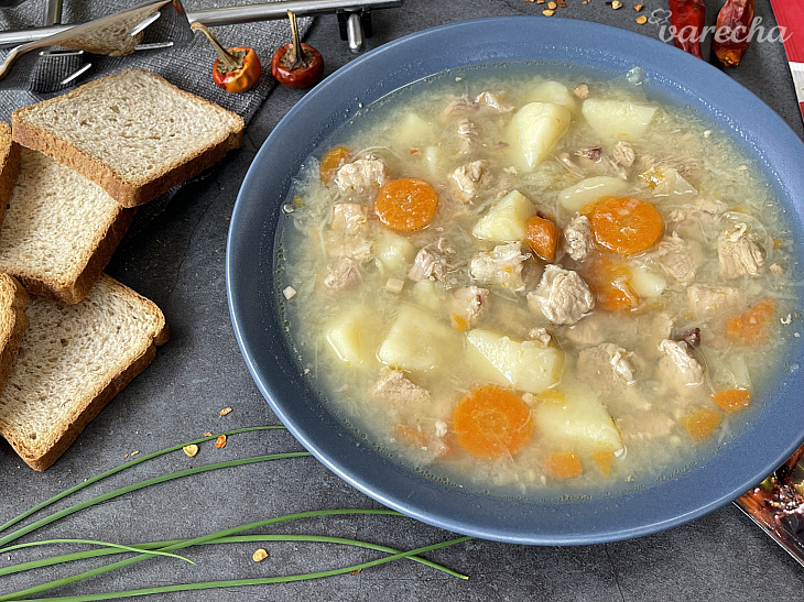 Domáca gulášová polievka recept