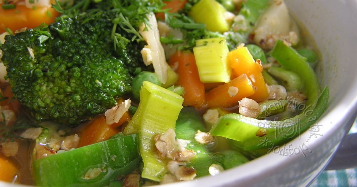 Zeleninová polievka s ovsenými vločkami, fotogaléria 1 / 7.