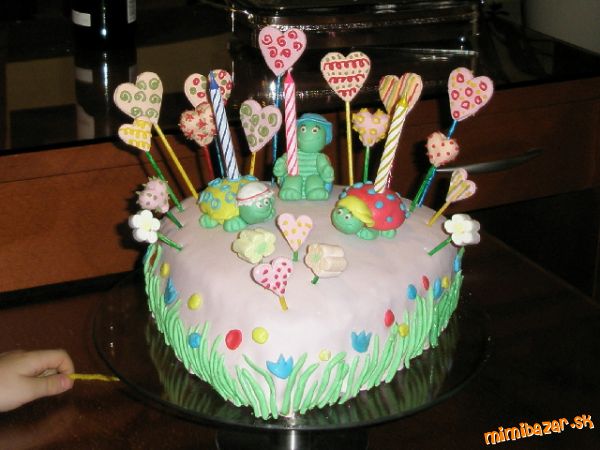 Lenkina torta k 3. narodeninkám