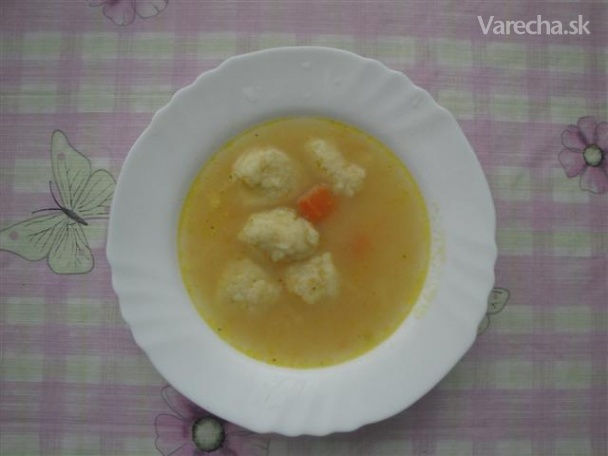 Suppe mit grissnoky,polievka s nokami recept