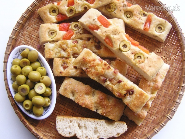 Focaccia talianska chlebová placka (fotopostup) recept