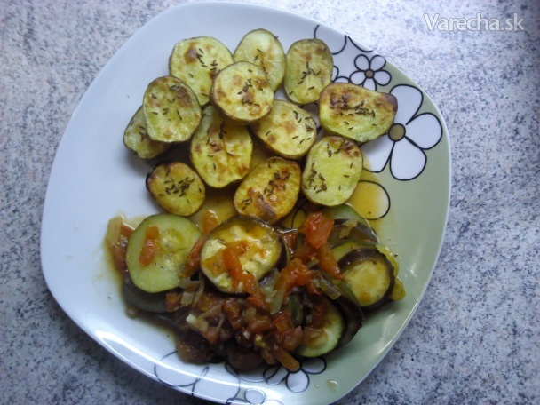 Jednoduché pečené baby zemiačky (fotorecept) recept
