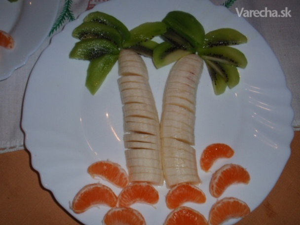 Ovocné palmy recept