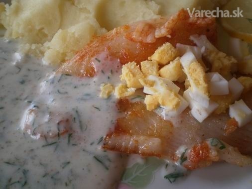 Rybie filety s kôprovou omáčkou (fotorecept) recept