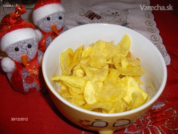 Domáce chipsy (fotorecept) recept