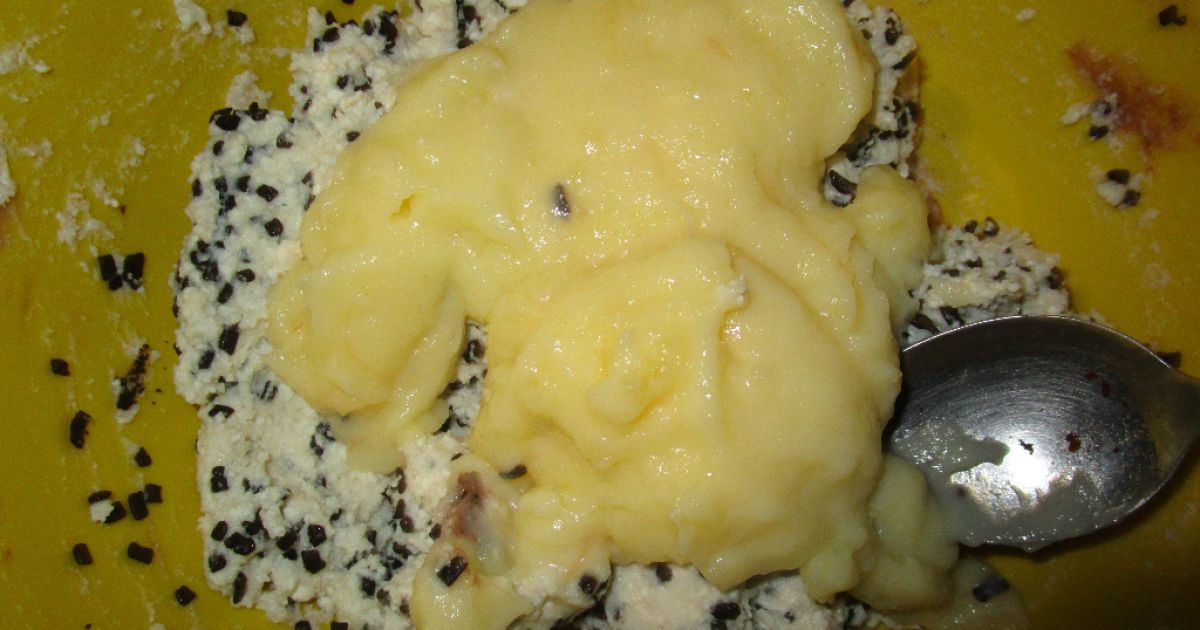 Krtkova torta s pudingom a tvarohom, fotogaléria 5 / 9.