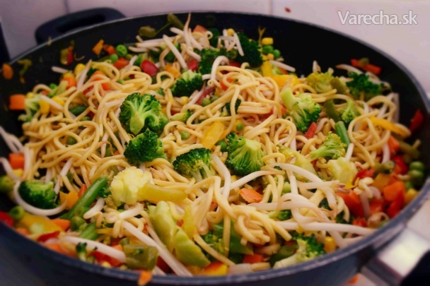 Zeleninové noodles recept