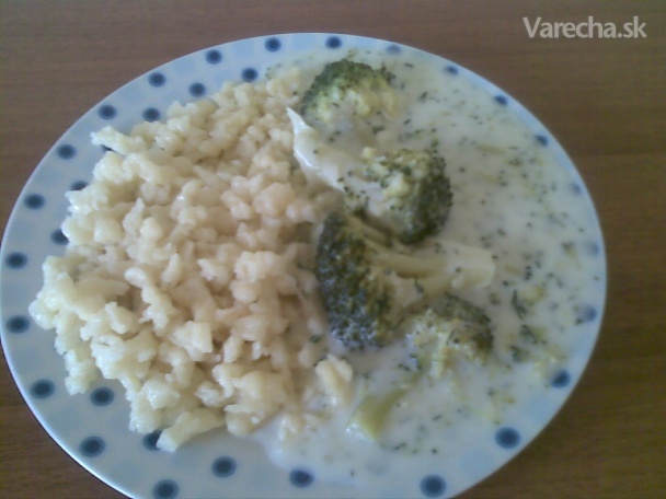 Halušky s kôprovo-brokolicovou omáčkou (fotorecept) recept ...