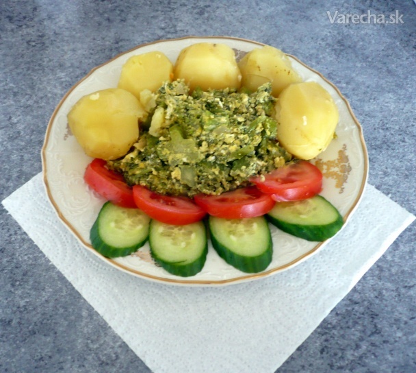 Brokolica s vajcom (fotorecept) recept