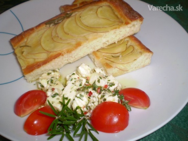 Focaccia so zemiakmi a rozmarínom (fotorecept) recept