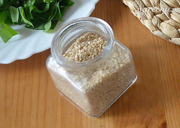 Gomasio – „makrobiotická soľnička“ recept