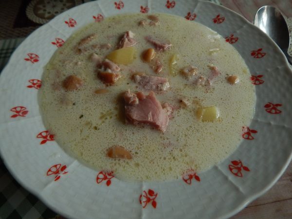 Fazuľová polievka z Čause