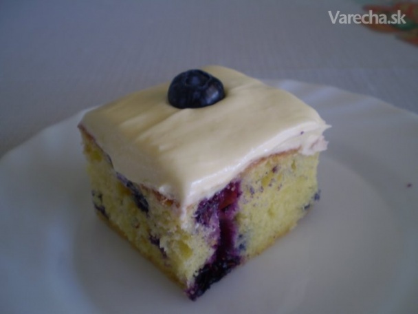 Čučoriedkový koláč (fotorecept) recept