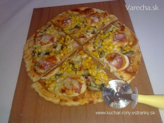 Pizza na pizzi (fotorecept) recept