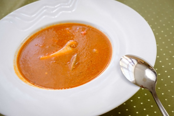 Pikantná polievka z kapra (fotorecept) recept