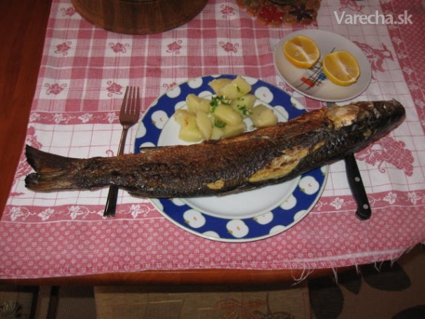 Ryba pečená na grile recept
