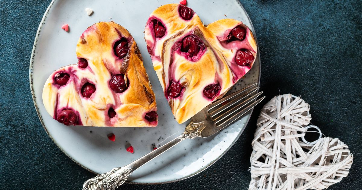 Tvarohový koláč s višňami: Ako stvorený na Valentína , Fotka č. 1 ...