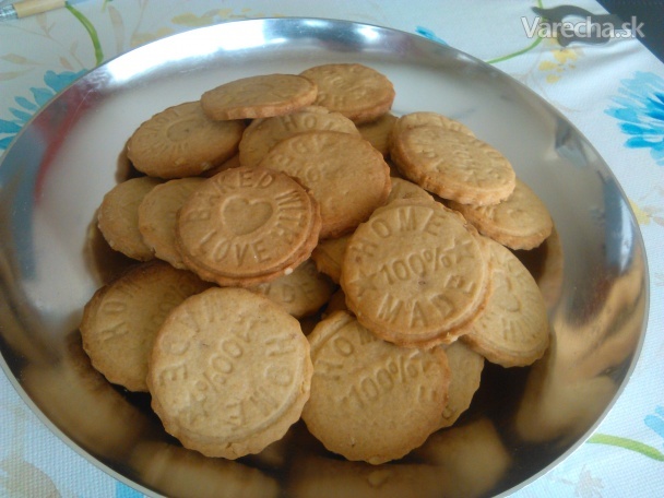 Pečiatkové sušienky s arašidovým maslom recept