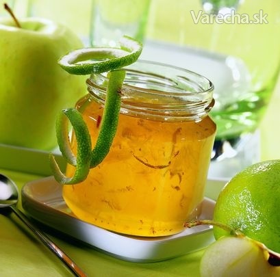 Rôsol z jabĺk a limetiek recept