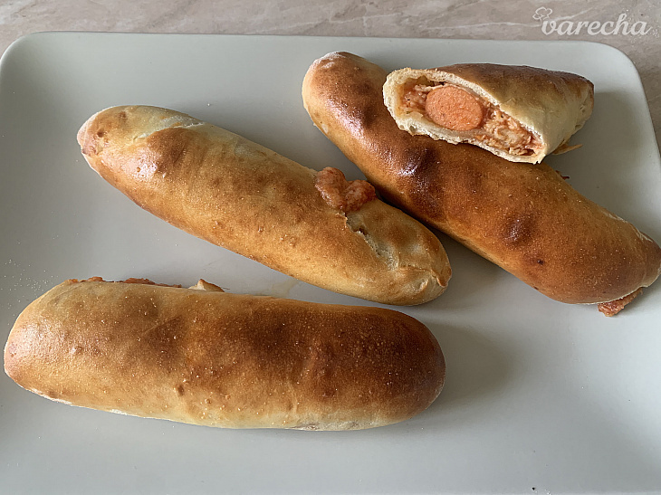 Pizza hot dog (fotorecept) recept