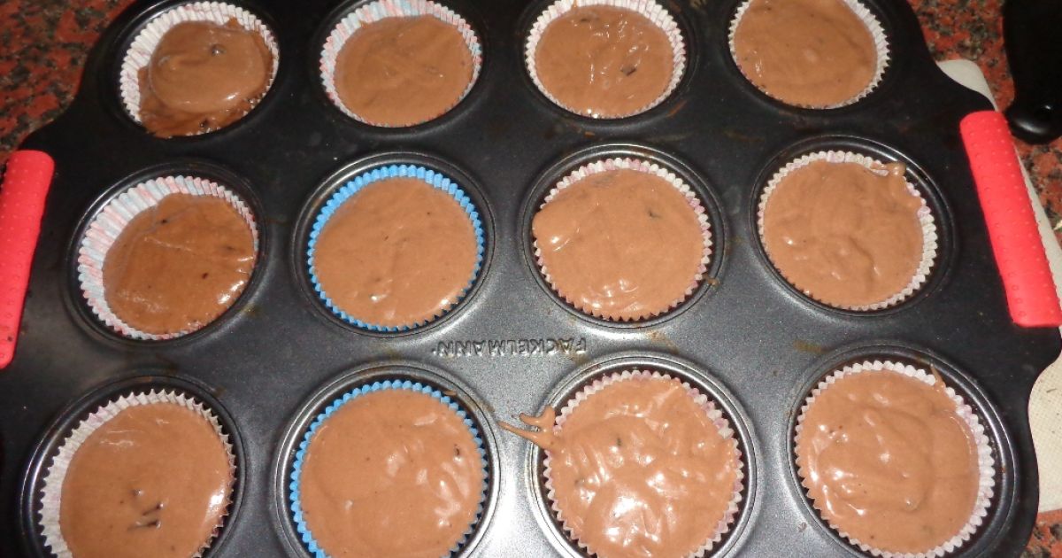 Kakaové muffiny s kúskami čokolády, fotogaléria 6 / 6.