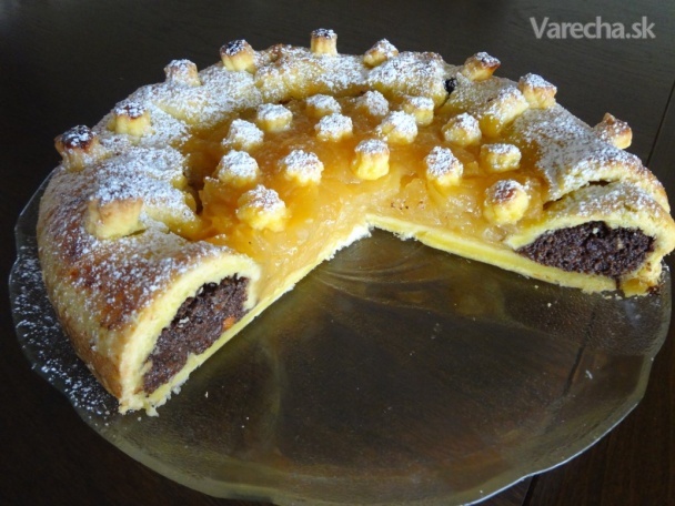 Jablkovo-makový koláč Apple pie with poppy seeds (fotorecept ...