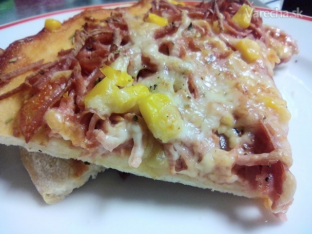 Nočná pizza (fotorecept) recept