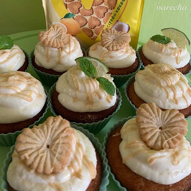 Citrónovo-kokosové cupcakes recept