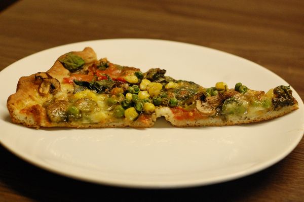 FOTORECEPT: Šampiňónovo-špenátová špaldová pizza ...