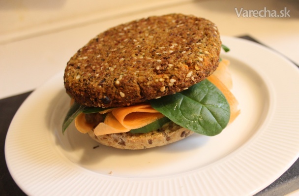 Zeleninový hamburger (fotorecept) recept