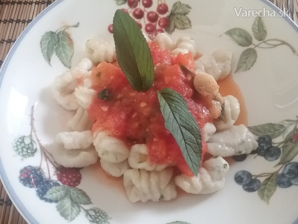 Gnocchi s paradajkovo-mätovou šťavou (fotorecept) recept ...