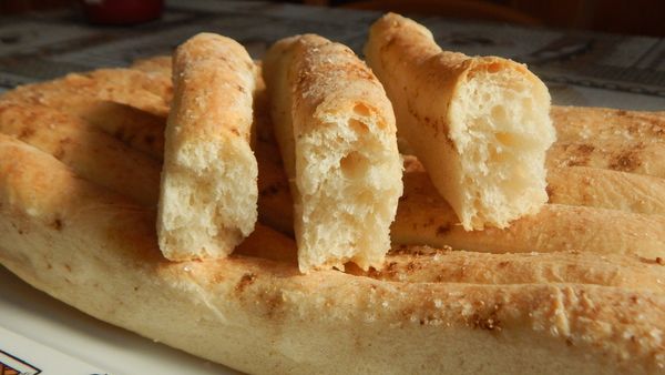 FOTORECEPT: Chlebové tyčinky