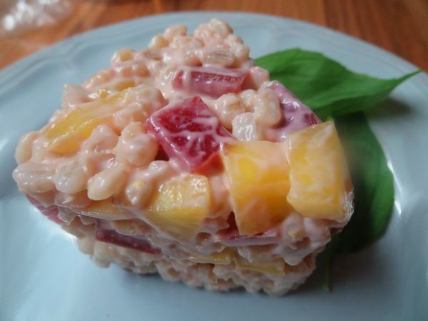 FOTORECEPT: Jogurtové krúpy s mangom a červenou repou ...