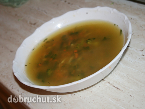 Výborna zeleninová polievka s hlivou