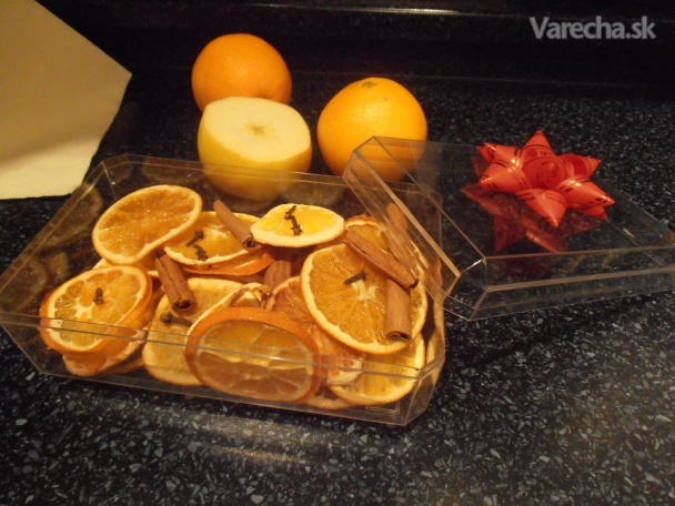 Sušené citrusy (fotopostup) recept