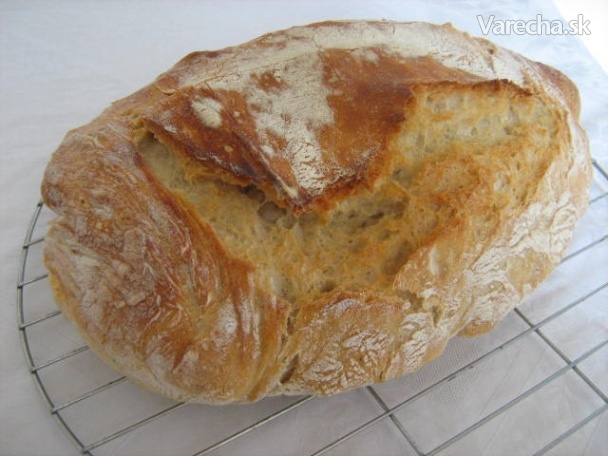 Domáci chlieb bez miesenia recept
