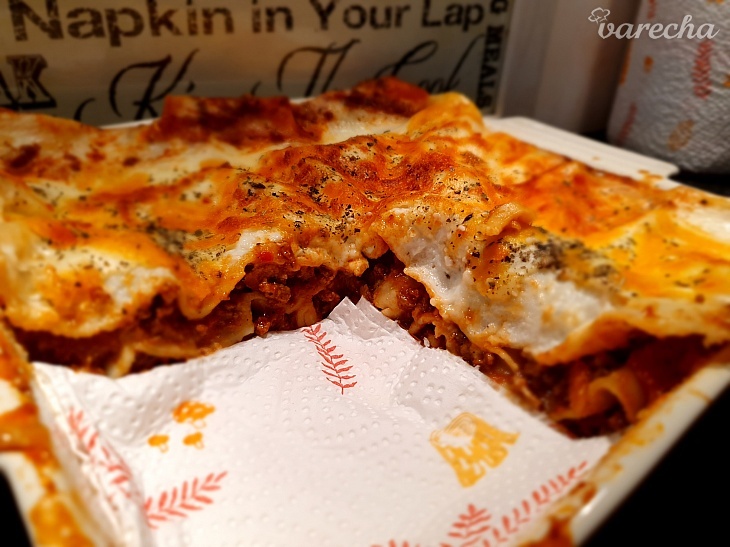 Hovädzie lasagne recept