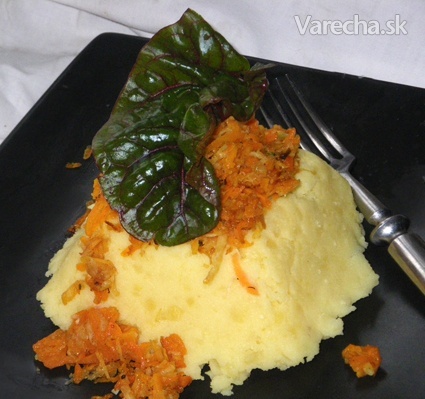 Zemiaková kaša s mrkvou a zelerom (fotorecept) recept
