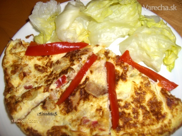 Rýchla omeleta (fotorecept) recept