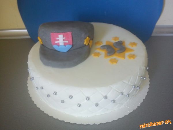 Torta s policajnou čiapkou RECEPT 40698